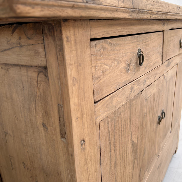 Small Antique Elm Cupboard | Aspen