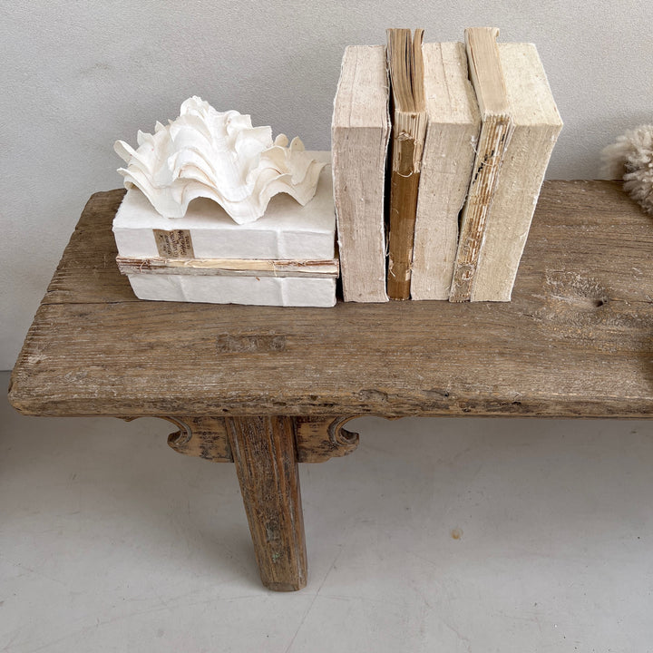 Extra Large Antique Elm Bench | Amity