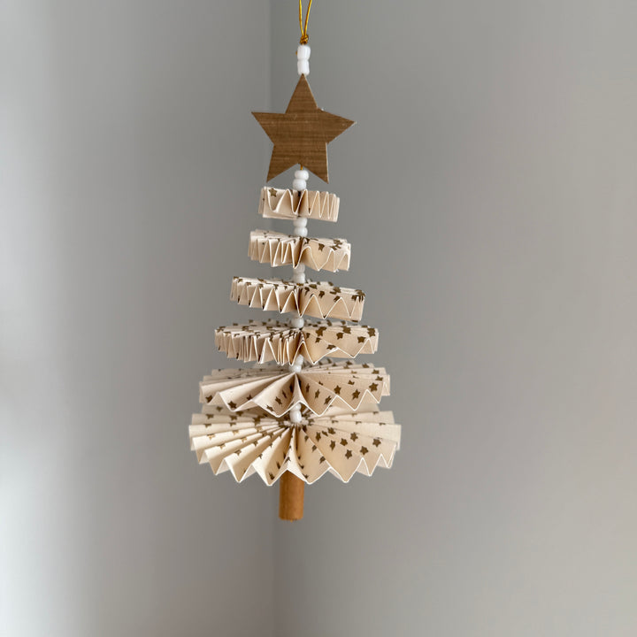 Folded Paper Decoration | Star Tree