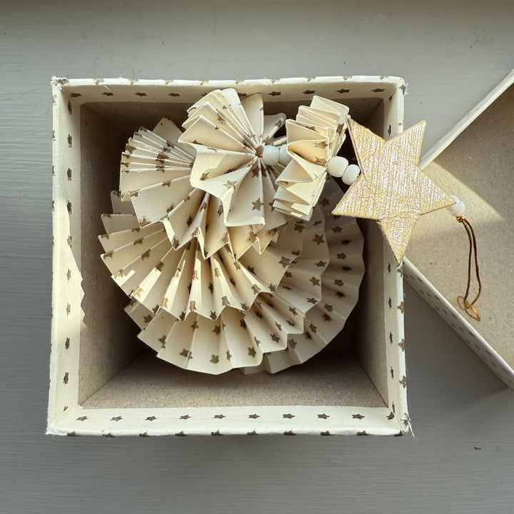 Folded Paper Decoration | Star Tree