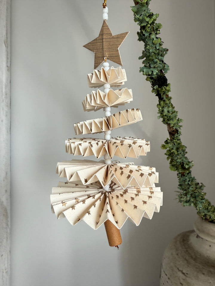 Folded Paper Decoration | Star Tree