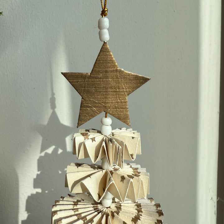 Folded Paper Decoration | Star Tree
