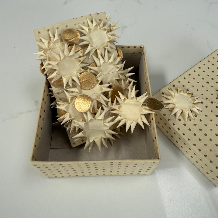 Christmas Dot and Stars Paper Garland