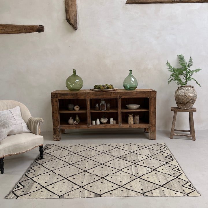 Vintage Rustic Open Cabinet | Mouna