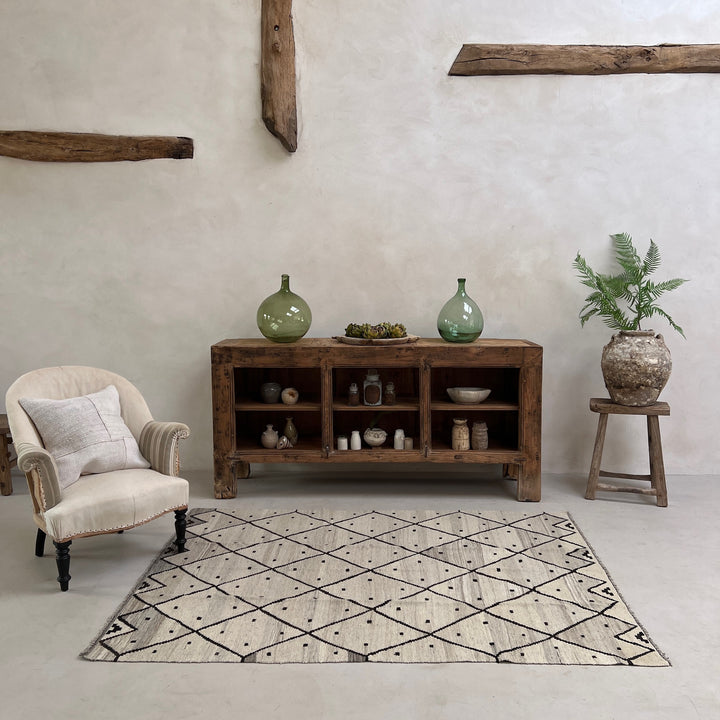 Vintage Rustic Open Cabinet | Mouna
