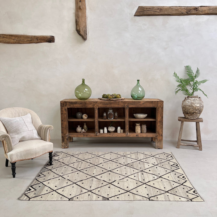 Vintage Rustic Open Cabinet | Mouna