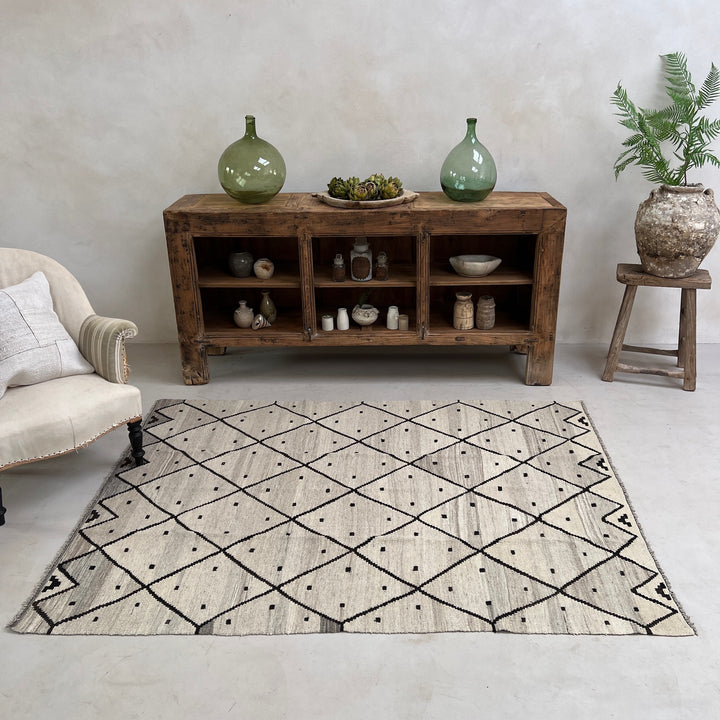 Vintage Rustic Open Cabinet | Mouna