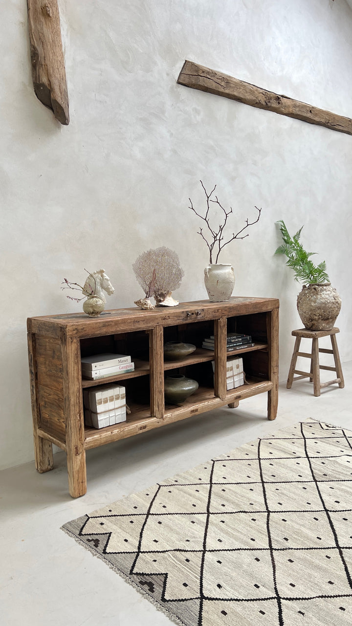 Vintage Rustic Wood Counter | Loa