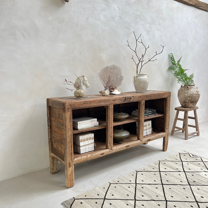Vintage Rustic Wood Counter | Loa