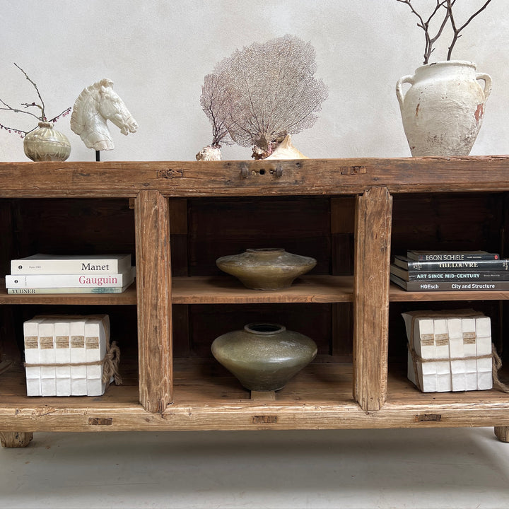 Vintage Rustic Wood Counter | Loa