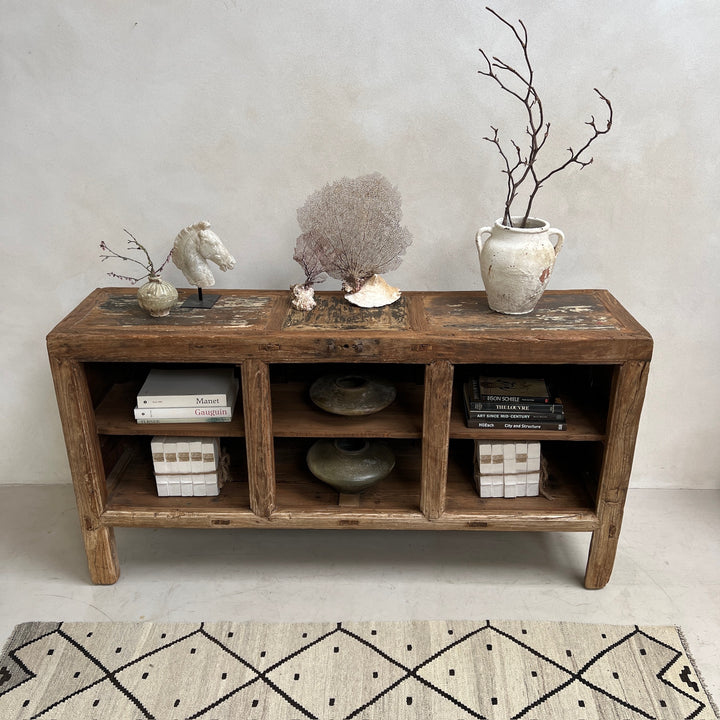 Vintage Rustic Wood Counter | Loa