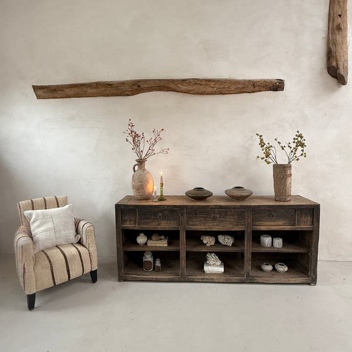 Large Antique Rustic Shop Counter | Chard