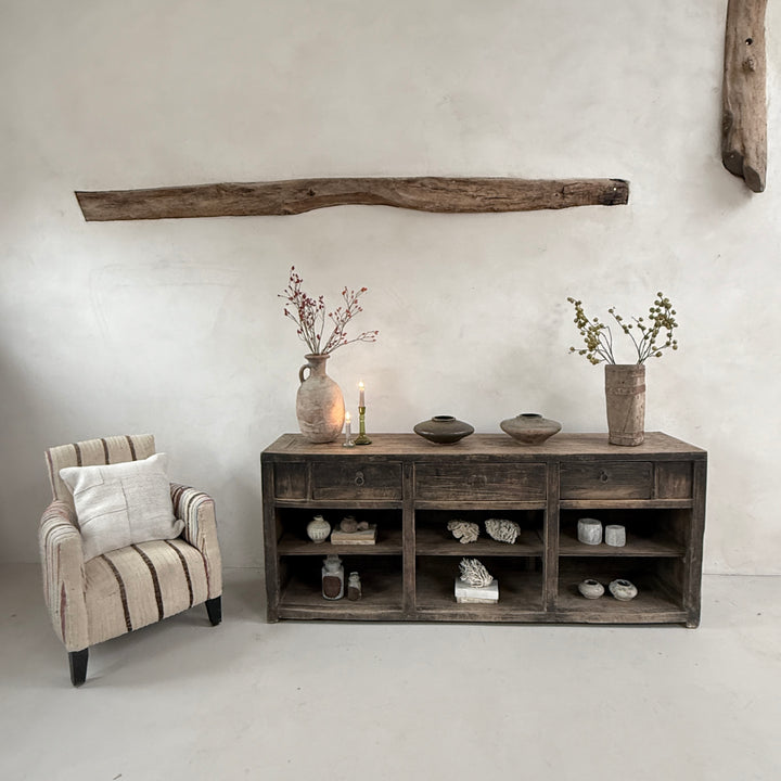 Large Antique Rustic Shop Counter | Chard