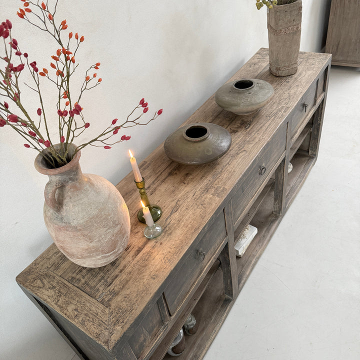 Large Antique Rustic Shop Counter | Chard