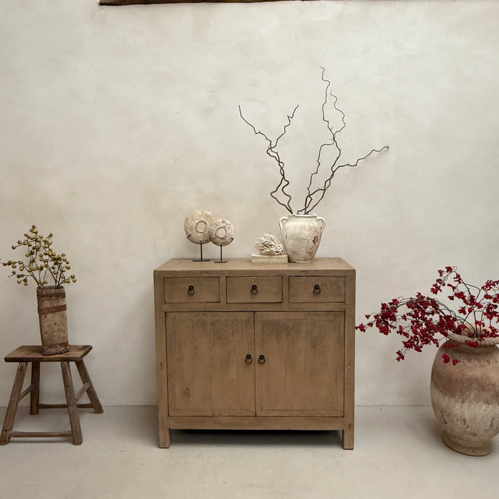 Antique Elm Cupboard Bryanstan