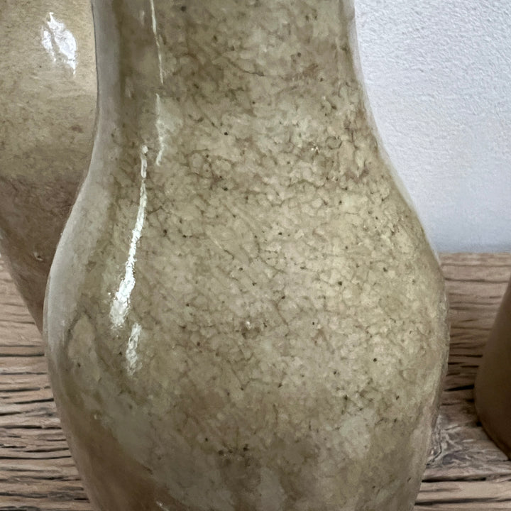 Large French Stone Wine Bottle