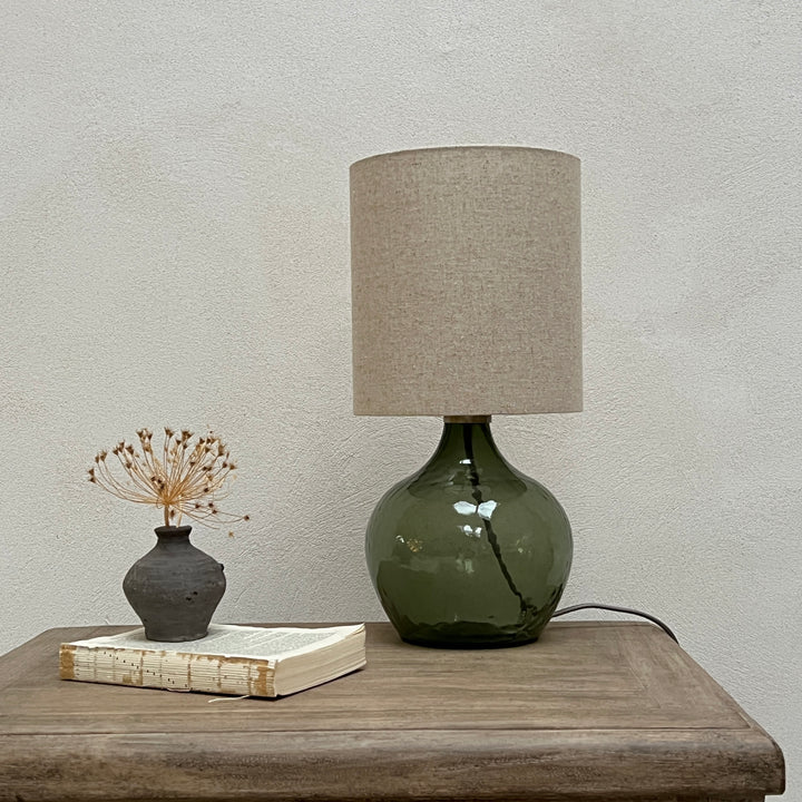 Glass Carboy Table Lamp Small