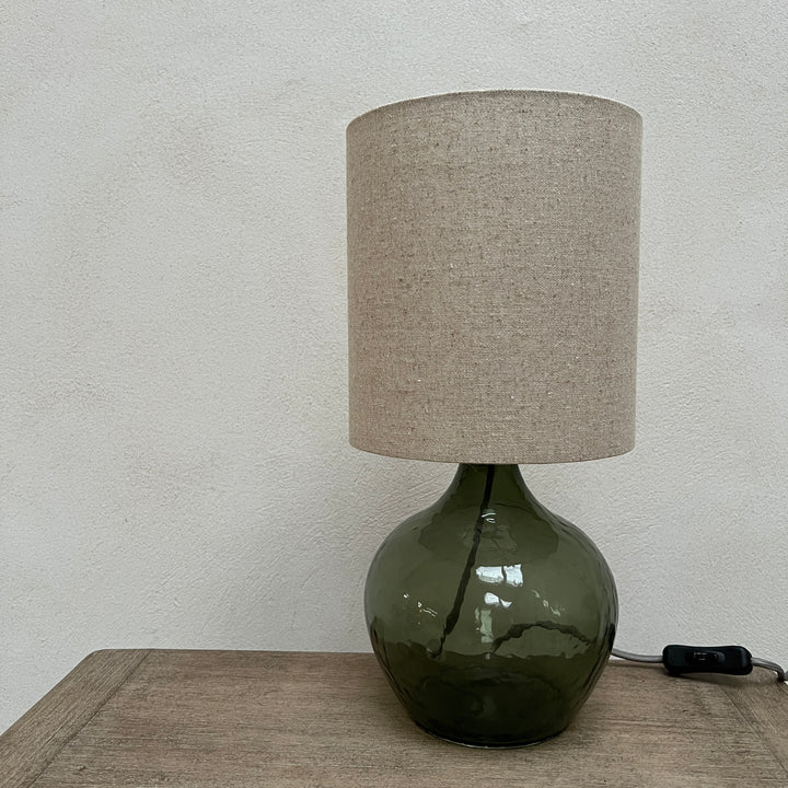 Glass Carboy Table Lamp Small