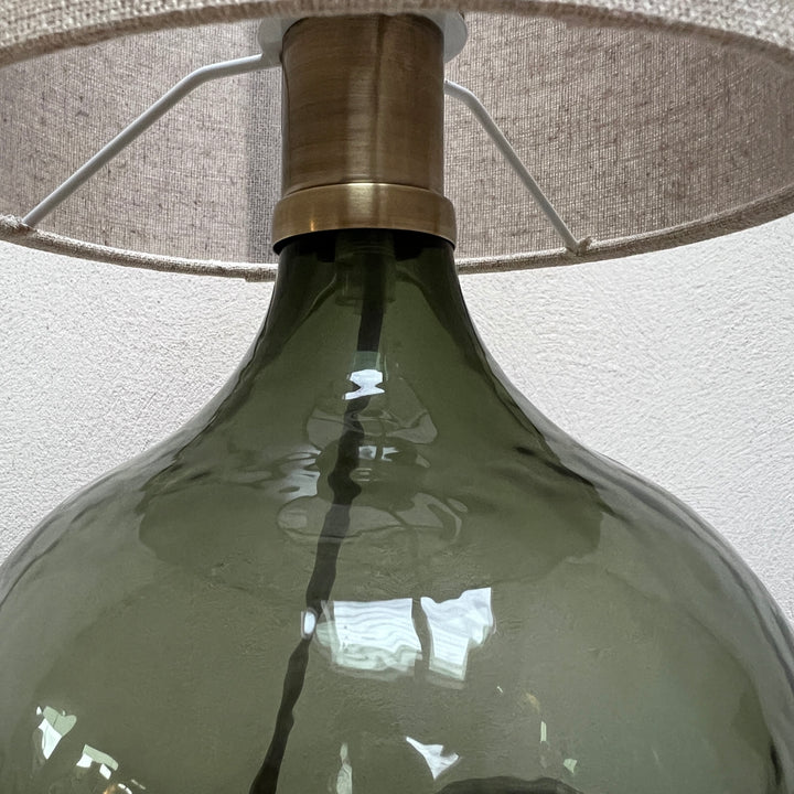 Glass Carboy Table Lamp Small