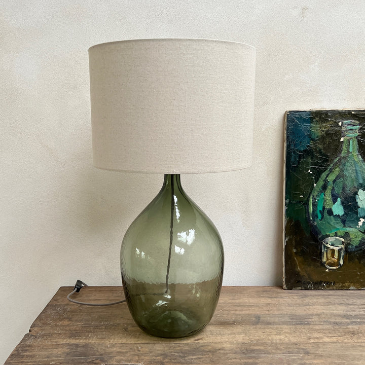 Glass Carboy Table Lamp Large