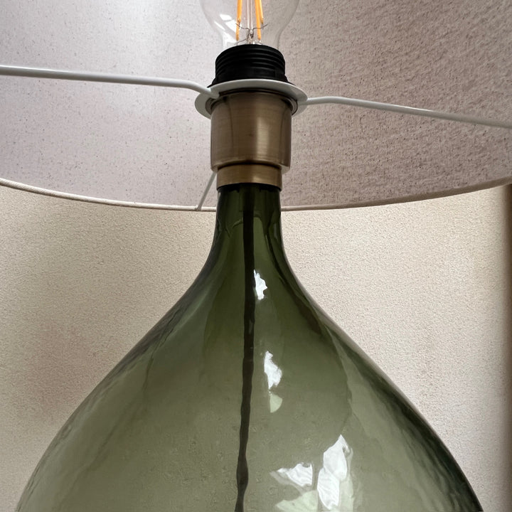 Glass Carboy Table Lamp Small