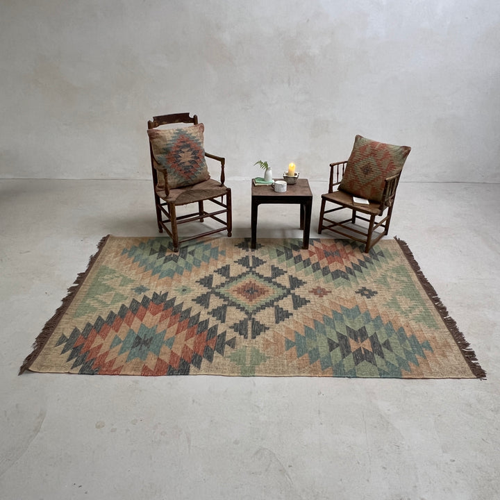 Kilim Style Rug 235 x 160cm