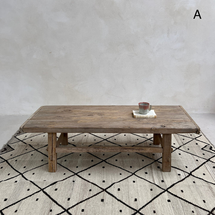 Large Antique Coffee Tables A133