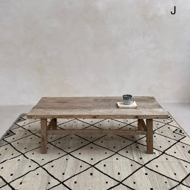 Large Antique Coffee Tables J125