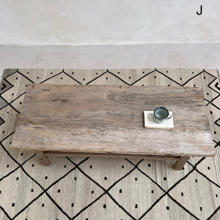 Large Antique Coffee Tables J125