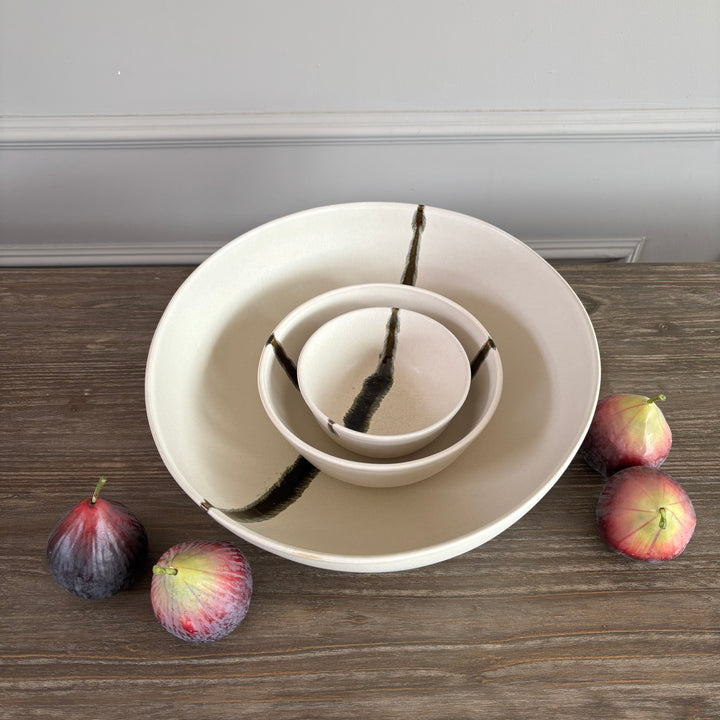 Large Artisan Serving Bowl | Wabi Sabi
