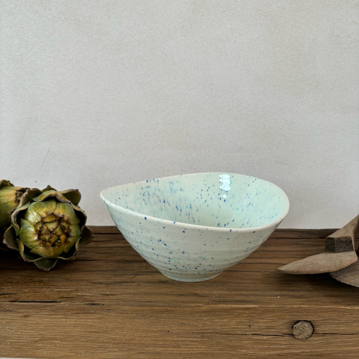 Large Serving Bowl Speckle Glaze | Brindle