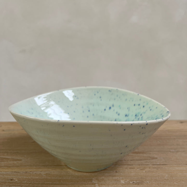 Large Serving Bowl Speckle Glaze | Brindle