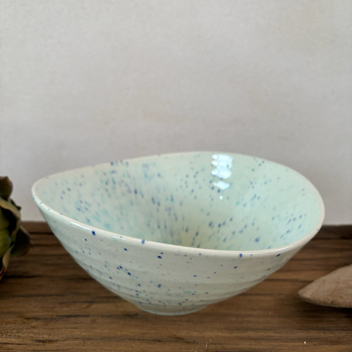 Large Serving Bowl Speckle Glaze | Brindle