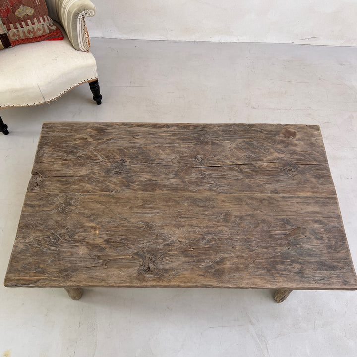 Large antique rustic coffee table | Arlington