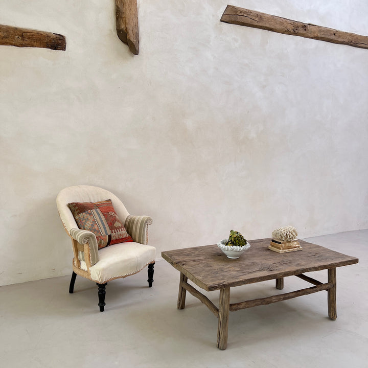 Large antique rustic coffee table | Arlington 2