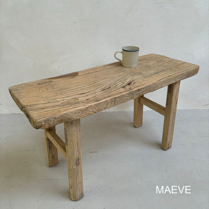 Choice of Rustic Wide Elm Utility Bench