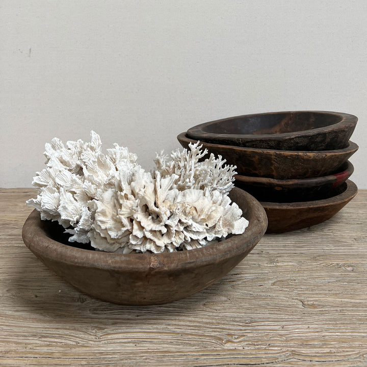 Rustic wooden bowl Mattia