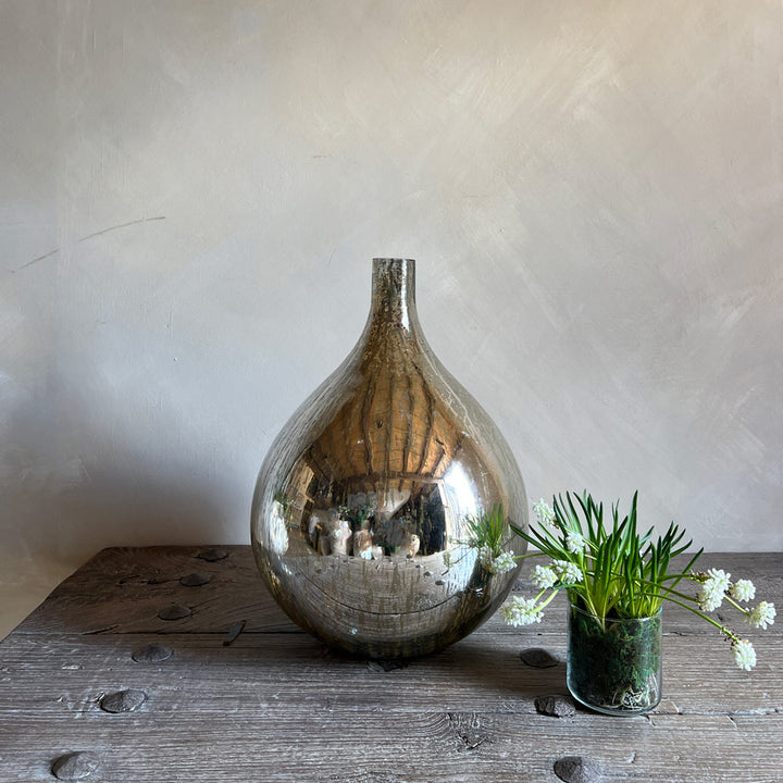Mercury Glass Carboy | Jeanne