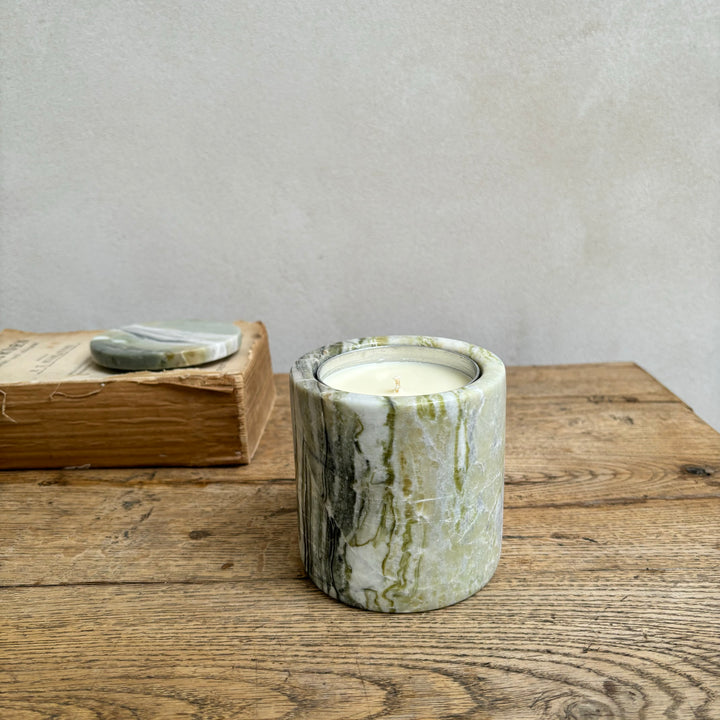 Marble Scented Candle - Blood Orange & Grapefruit