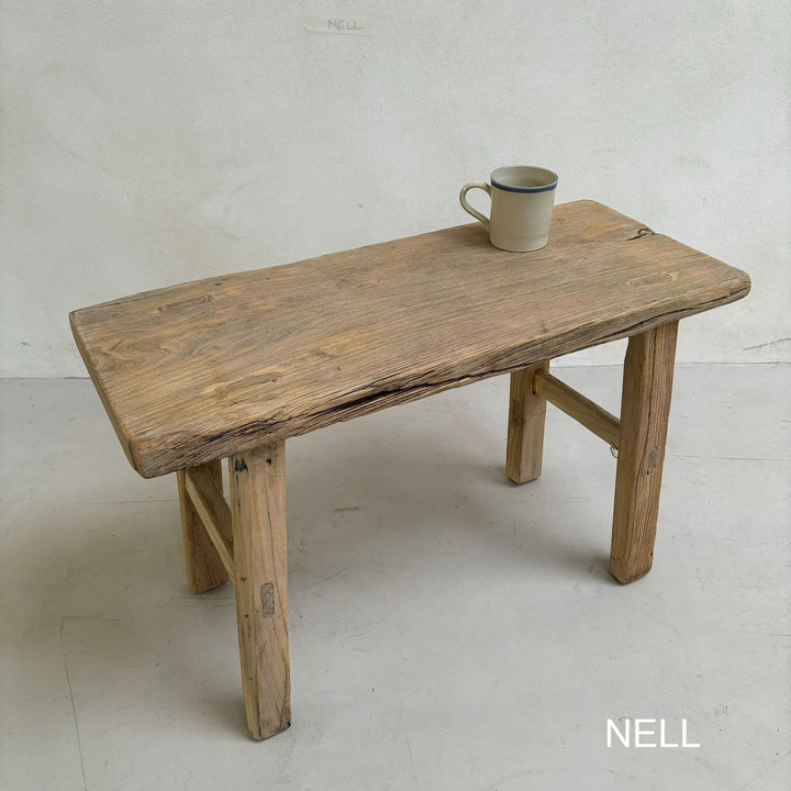 Choice of Rustic Wide Elm Utility Bench