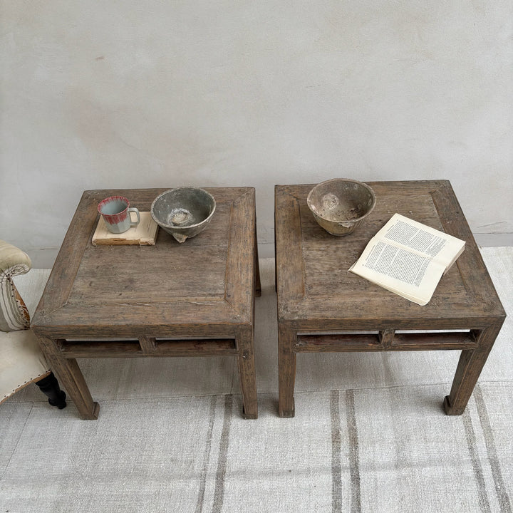 Pair Of Antique Side Tables | Izzy