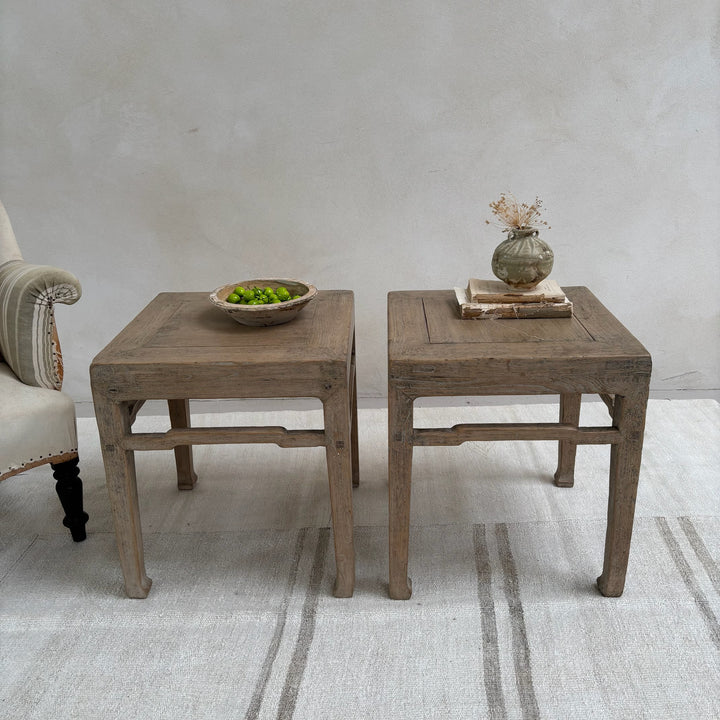 Pair Of Antique Side Tables | Sadira