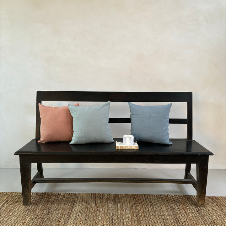 Plain Washed Linen Cushion 40cm x 40cm