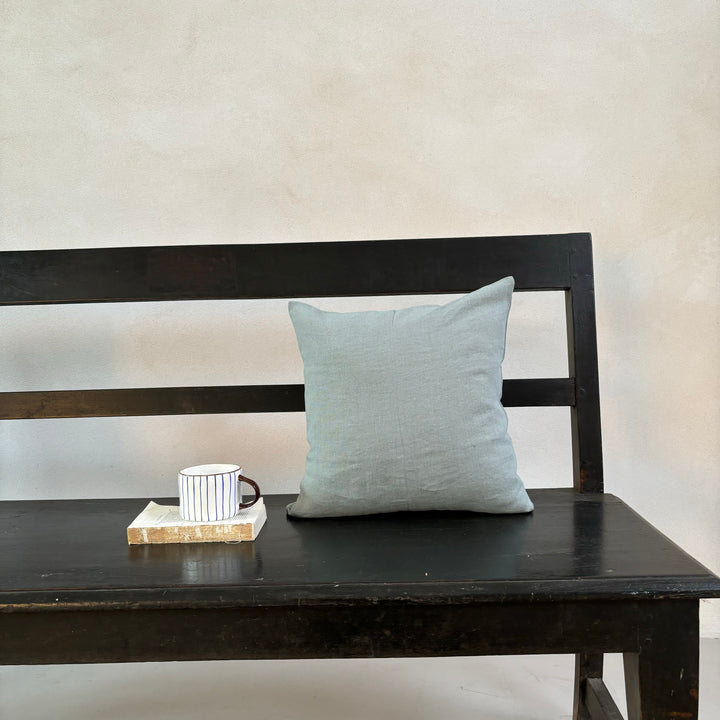 Plain Washed Linen Cushion 40cm x 40cm