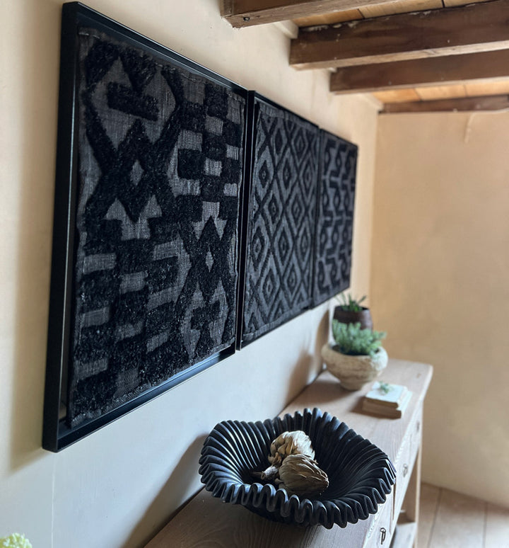 Traditional African Raffia Artwork