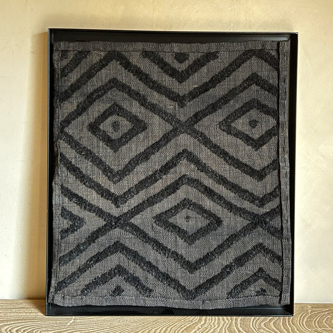Traditional African Raffia Artwork