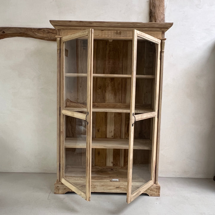 Reclaimed Wooden Glazed Cabinet | Sedilia