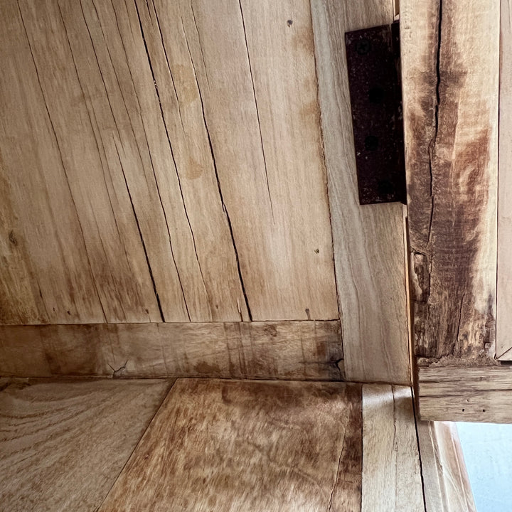 Reclaimed Wooden Glazed Cabinet | Sedilia