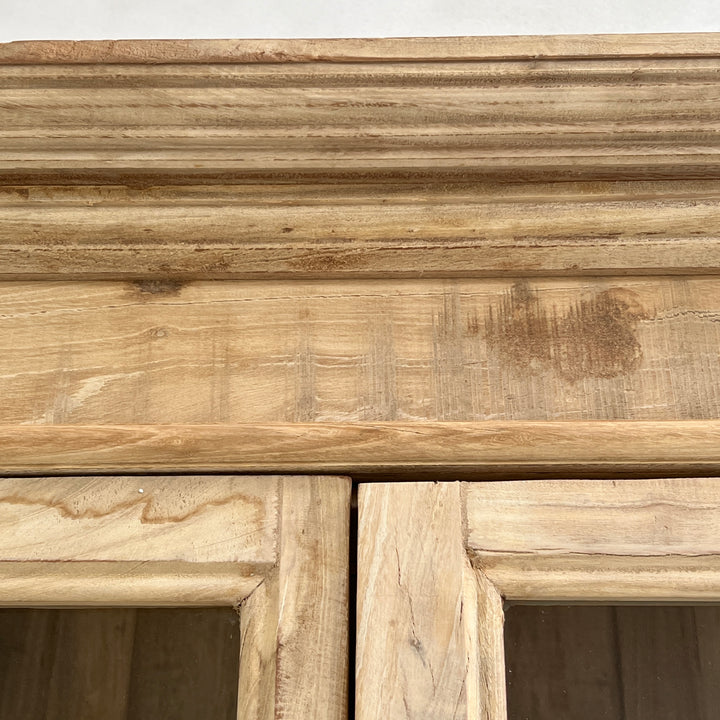 Reclaimed Wooden Glazed Cabinet | Sedilia