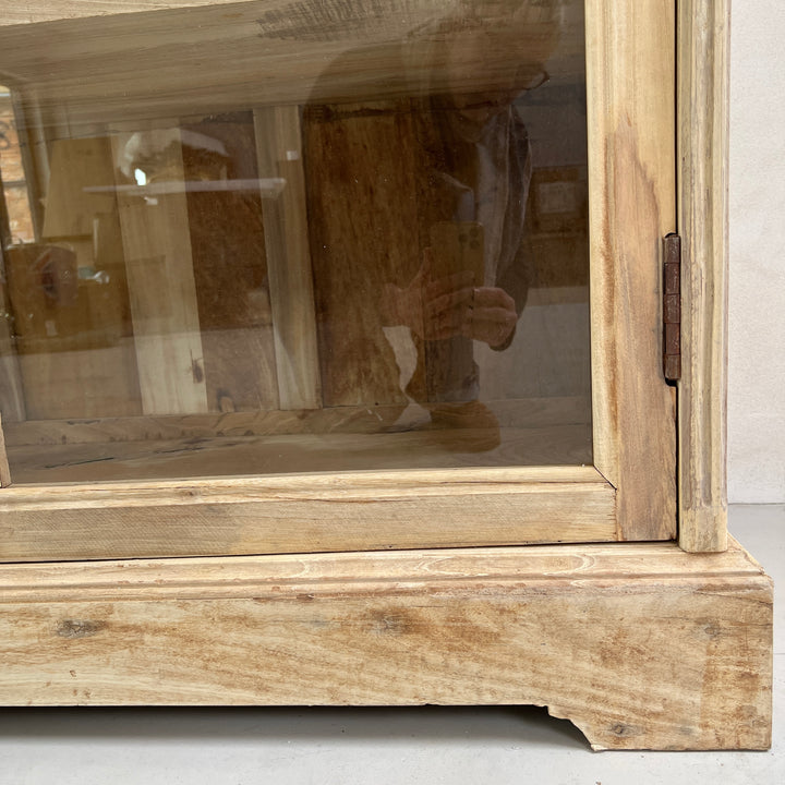 Reclaimed Wooden Glazed Cabinet | Sedilia
